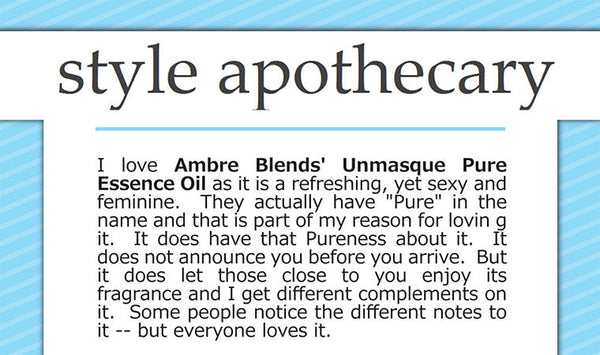 Style Appothicary Unmasque