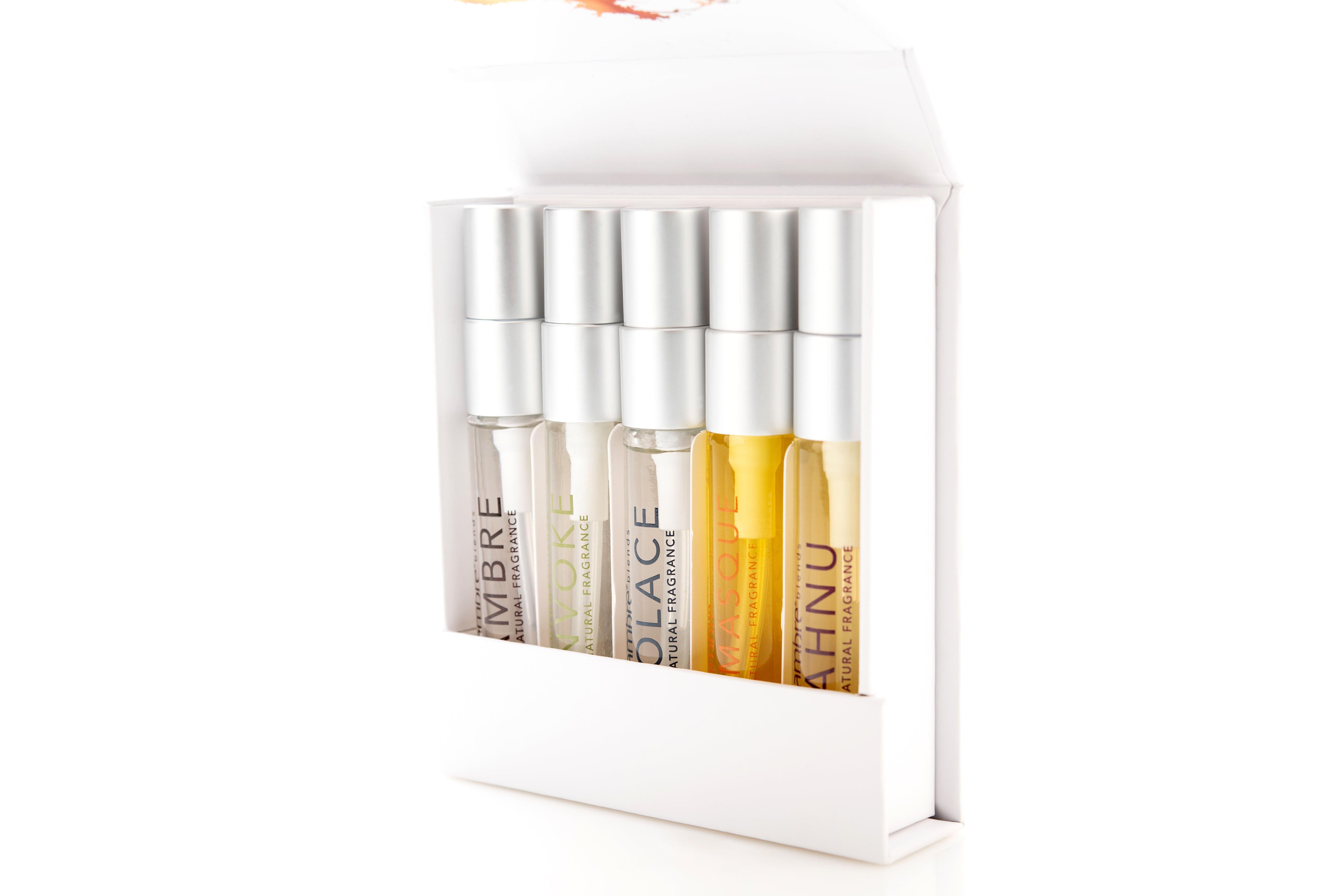 Five Oil Essence Pump Set – Ambre Blends